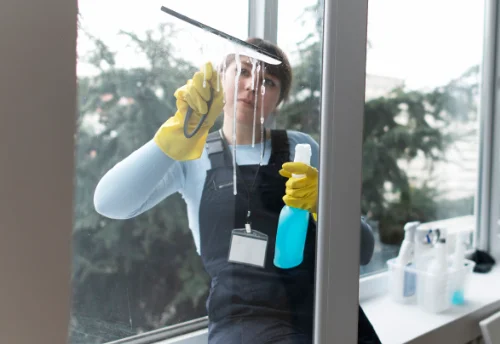 Nettoyage de vitres intérieures et extérieures à Clessé